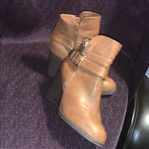 Brown booties